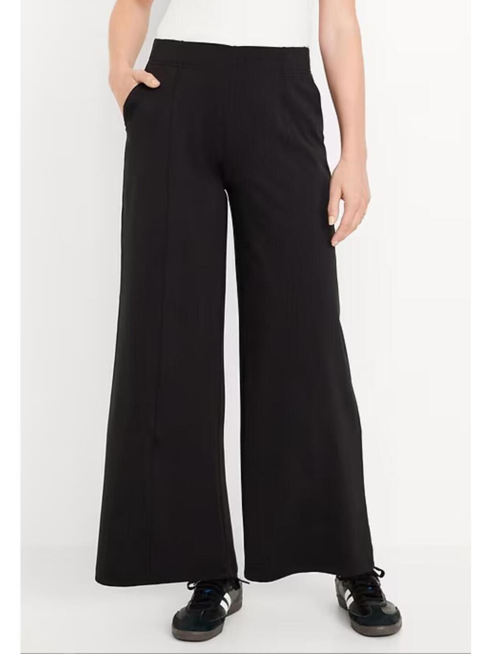 Old Navy Powersoft Wide Leg Pull Trouser On Pants, Women's XL, NWOT